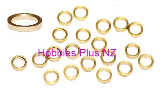 SlotingPlus Spacer 0.50mm MINI BRONZE for axle 3/32" (2.38) mm  SP 062201